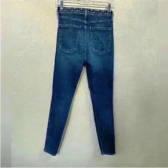 AGOLDE “Roxanne Super Hi Rise Skinny"
Studded Jeans Size 26 Excellent Condition! - Picture 6 of 10
